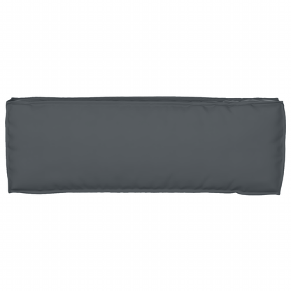 Pallet Kissen Set 2 pcs Anthrazit 120 x 40 x 8 cm Oxford-Stoff
