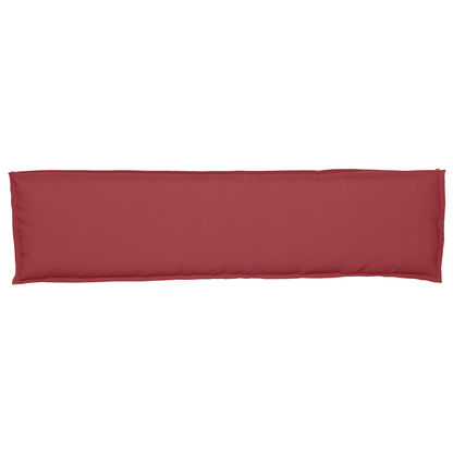 Pallet Kissen Set 2 pcs Weinrot 150 x 40 x 8 cm Oxford-Stoff