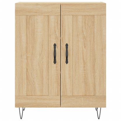 Sideboard Sonoma-Eiche 69,5x34x90 cm Holzwerkstoff