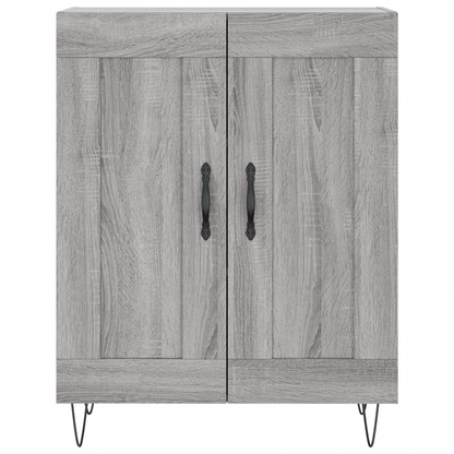 Sideboard Grau Sonoma 69,5x34x90 cm Holzwerkstoff
