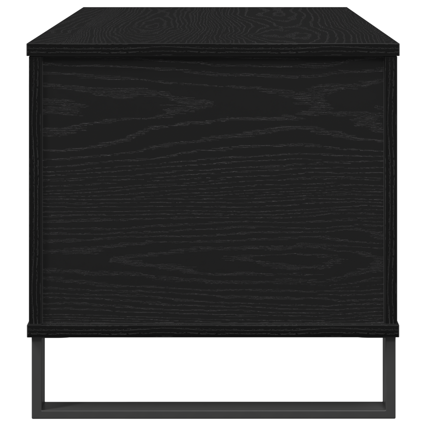 Couchtisch Schwarz Eichen-Optik 90 x 44.5 x 45 cm Holzwerkstoff