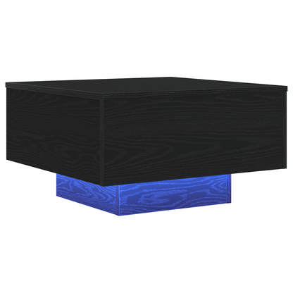Couchtisch Schwarze Eiche 55 x 55 x 31 cm Holzwerkstoff