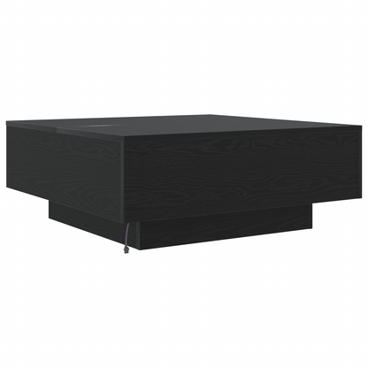 Couchtisch Schwarze Eiche 80 x 80 x 31 cm Holzwerkstoff