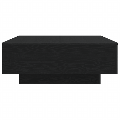 Couchtisch Schwarze Eiche 80 x 80 x 31 cm Holzwerkstoff