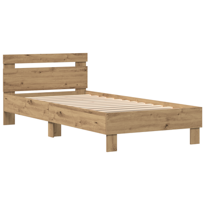 Bettgestell Artisan-Eiche 75 x 190 cm Holzwerkstoff