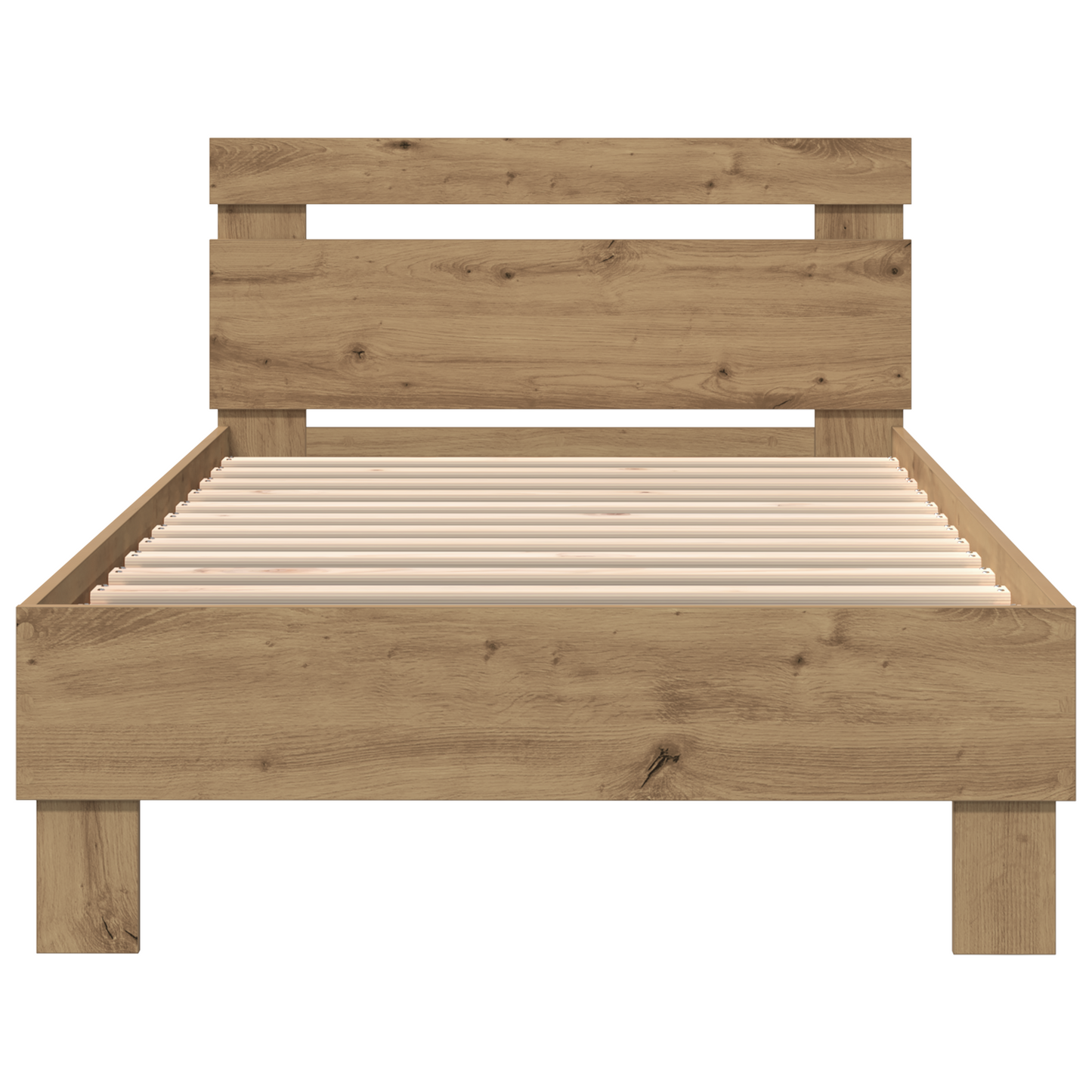 Bettgestell Artisan-Eiche 75 x 190 cm Holzwerkstoff
