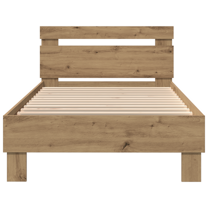 Bettgestell Artisan-Eiche 75 x 190 cm Holzwerkstoff