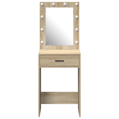 Schminktisch Sonoma Eiche 50 x 41 x 135 cm Holzwerkstoff