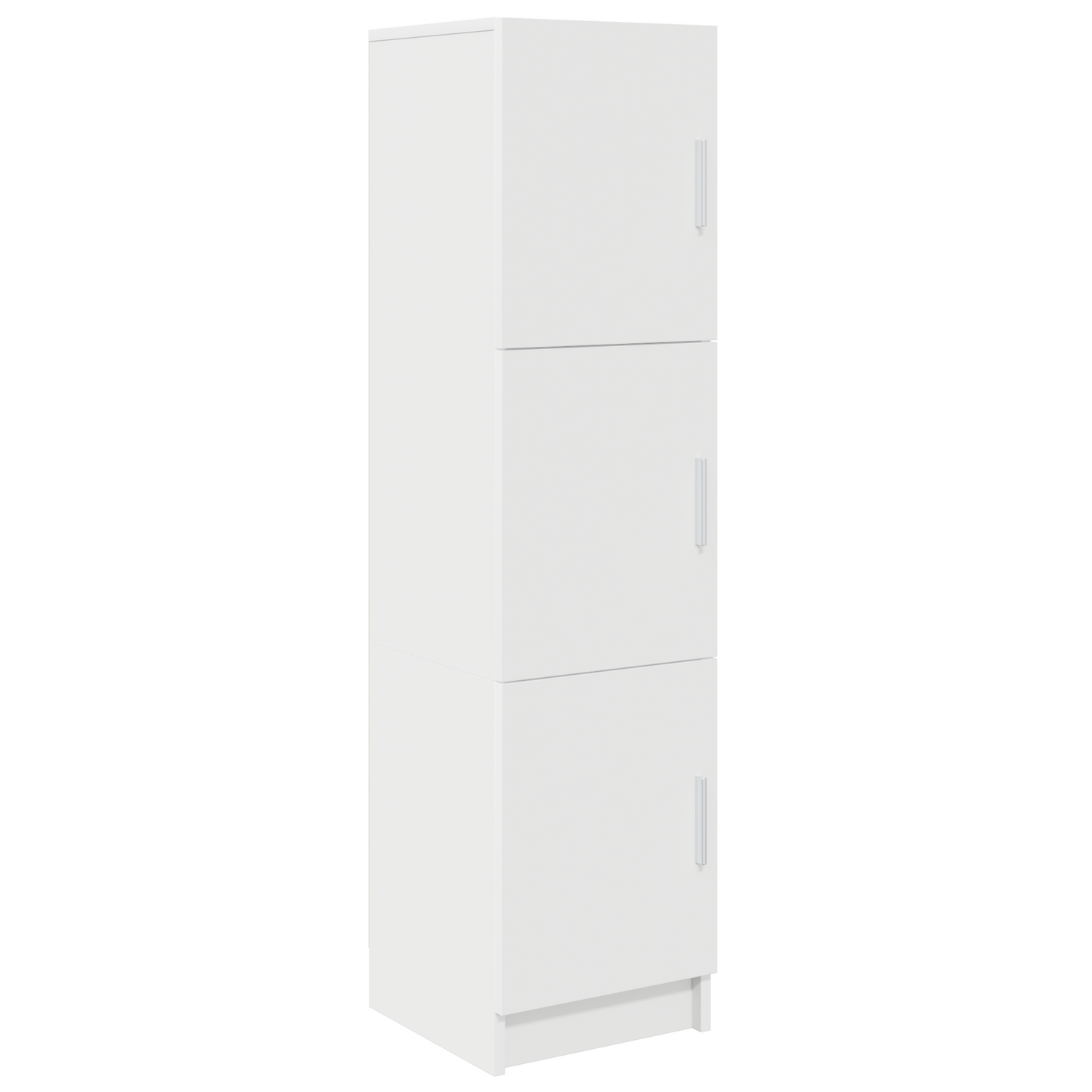 Highboard Weiß 31,5 x 32 x 124 cm Holzwerkstoff