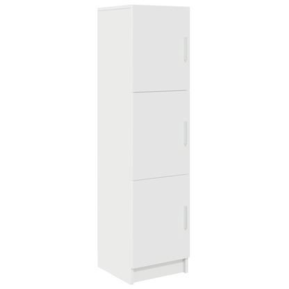Highboard Weiß 31,5 x 32 x 124 cm Holzwerkstoff