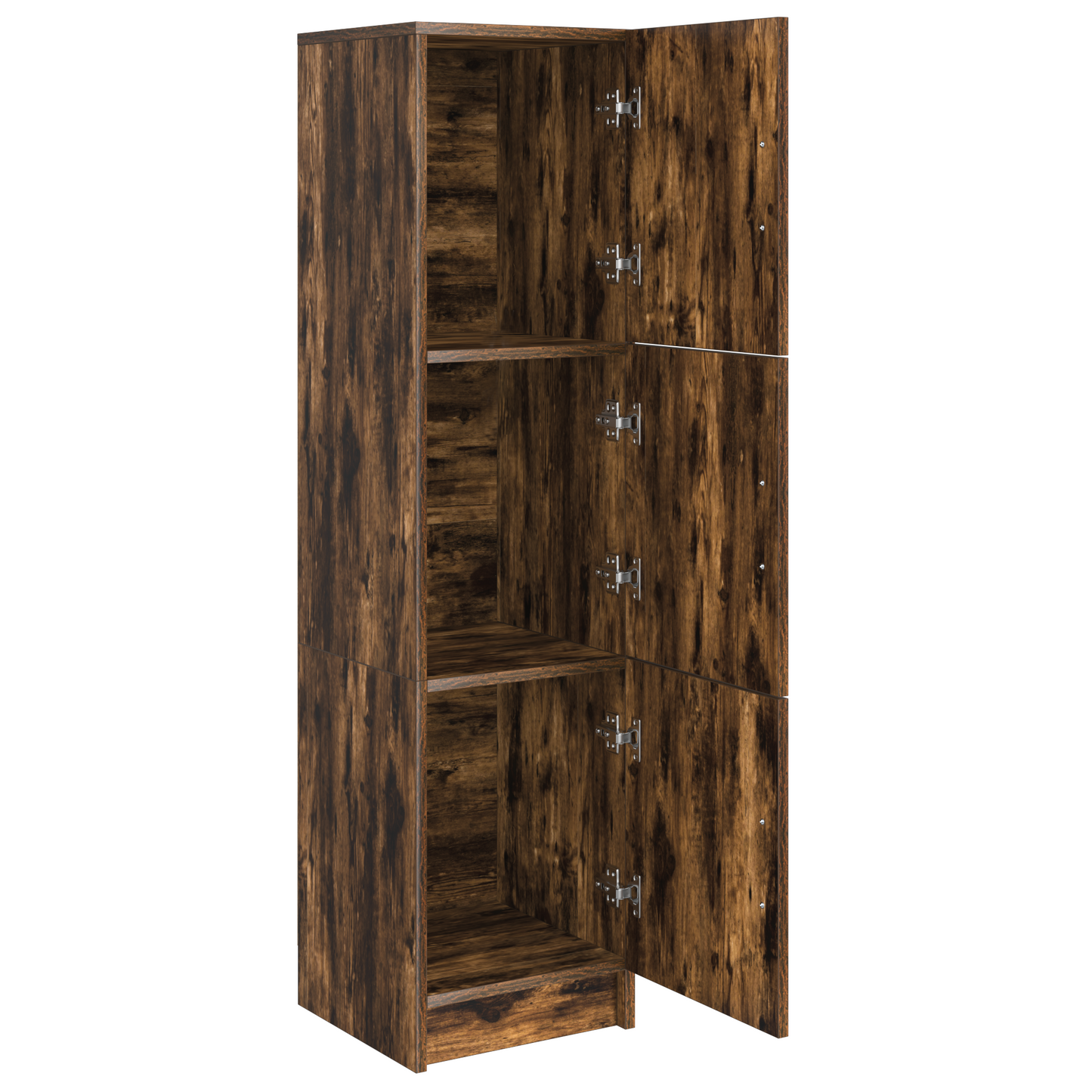 Highboard Räuchereiche 31,5 x 32 x 124 cm Holzwerkstoff