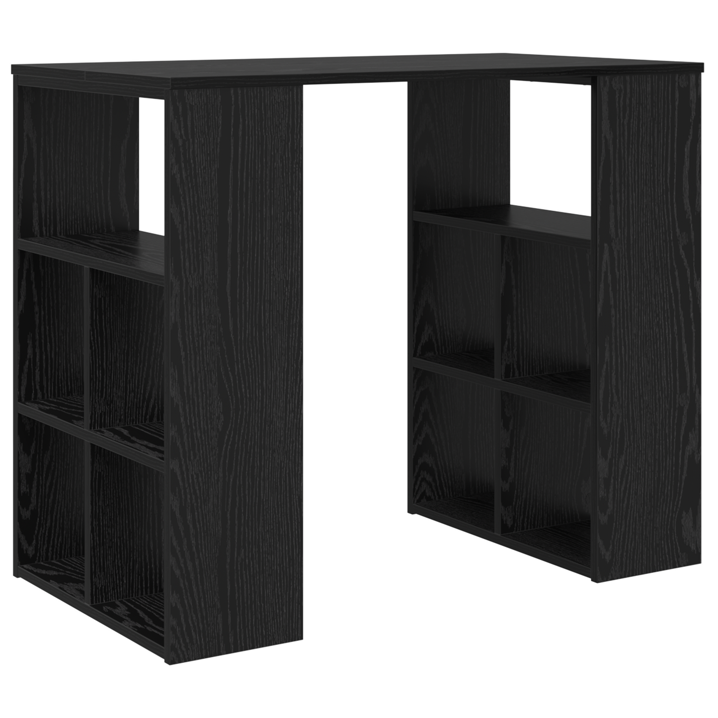 Schreibtisch Schwarze Eiche 90 x 50 x 75 cm Holzwerkstoff