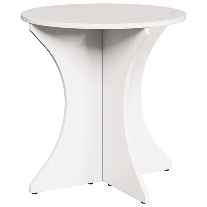 Couchtisch 3 pcs Weiß 46 x 46 x 47 cm Massivholz Kiefer