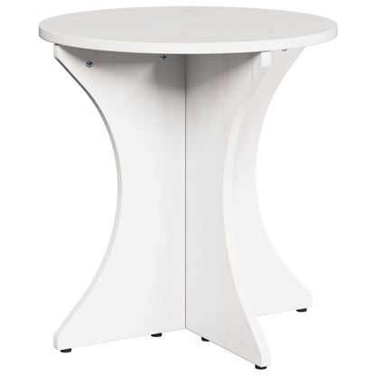Couchtisch 3 pcs Weiß 46 x 46 x 47 cm Massivholz Kiefer
