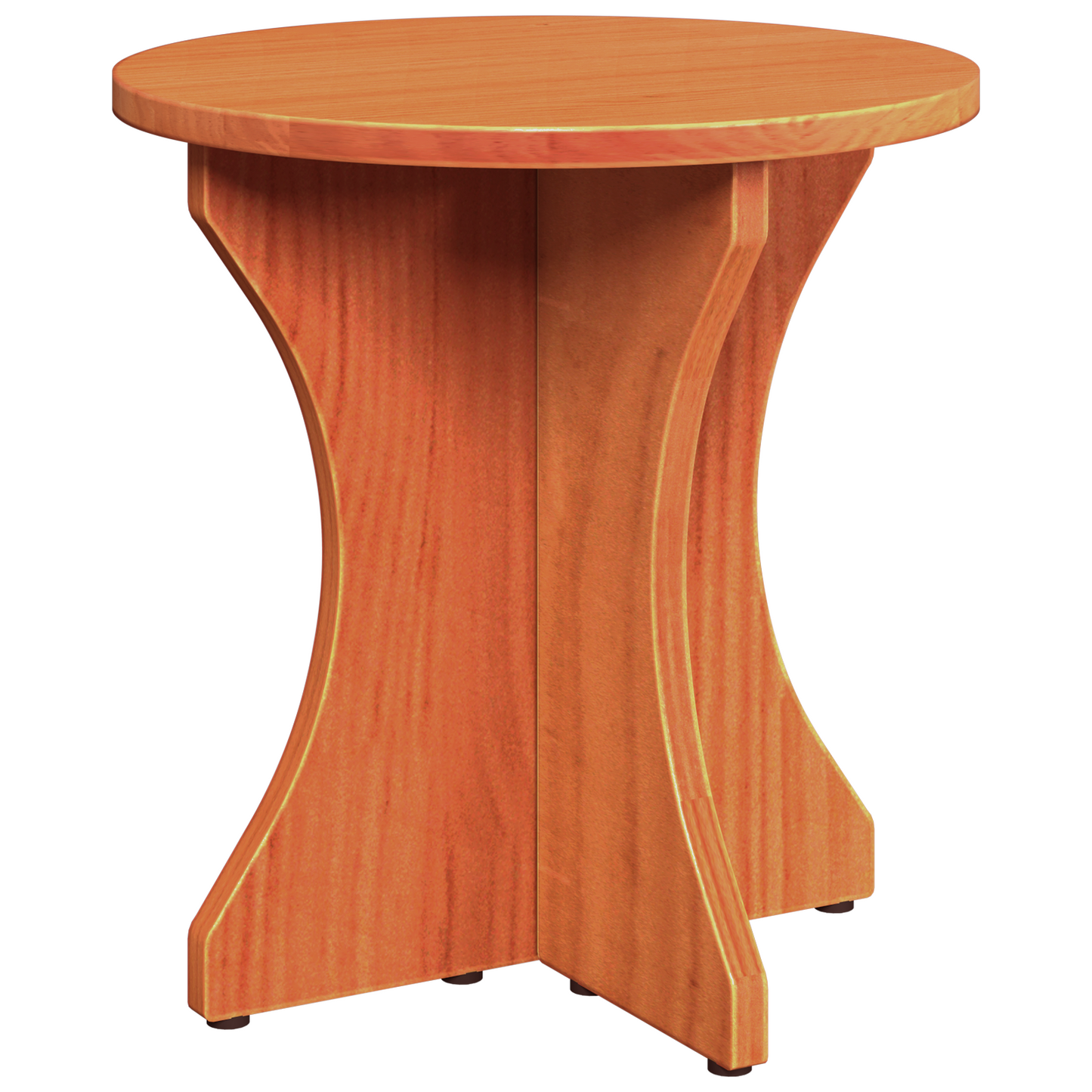 Couchtisch 3 pcs Wachsbraun 46 x 46 x 47 cm Massivholz Kiefer
