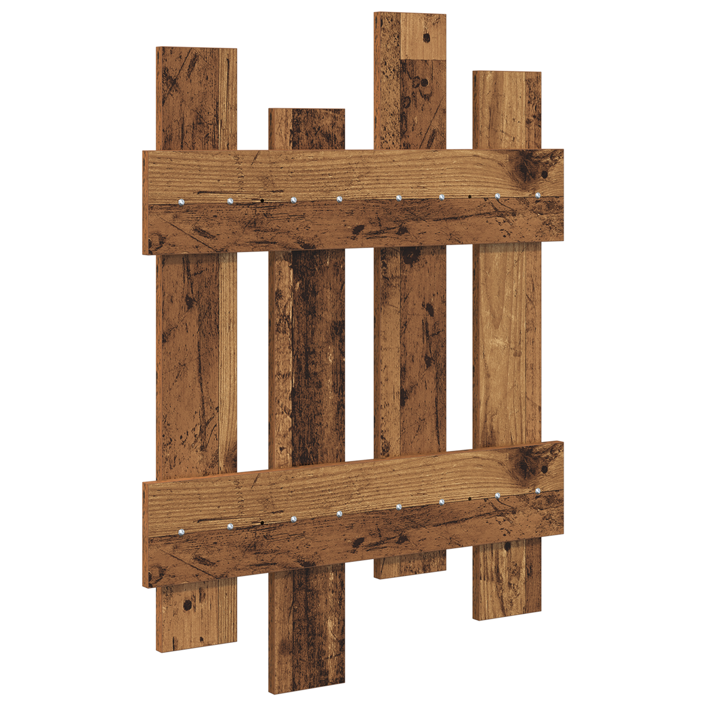 Wandmontierter Kleiderständer Altholz 60 x 3 x 82 cm