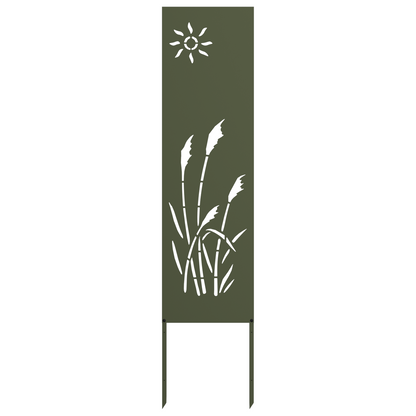 Garten dekoratives Panel Sonstiges Olivgrün 32 x 140 cm