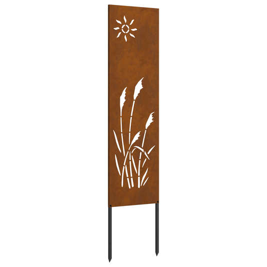 Garten dekoratives Panel Sonstiges Rostig 32 x 140 cm