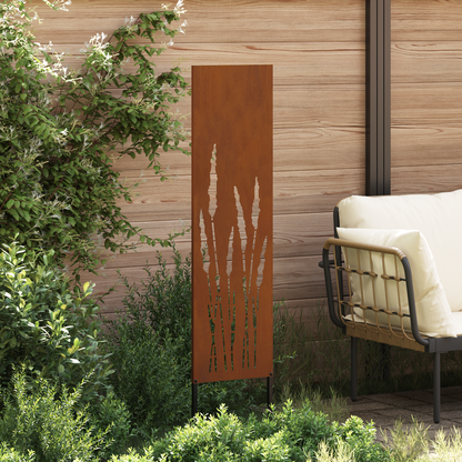 Garten dekoratives Panel Sonstiges Rostig 32 x 140 cm