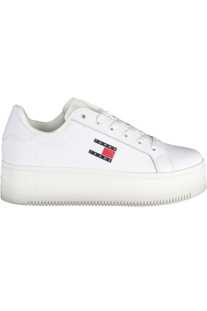 TOMMY HILFIGER WHITE WOMEN'S SPORTS SHOES-0
