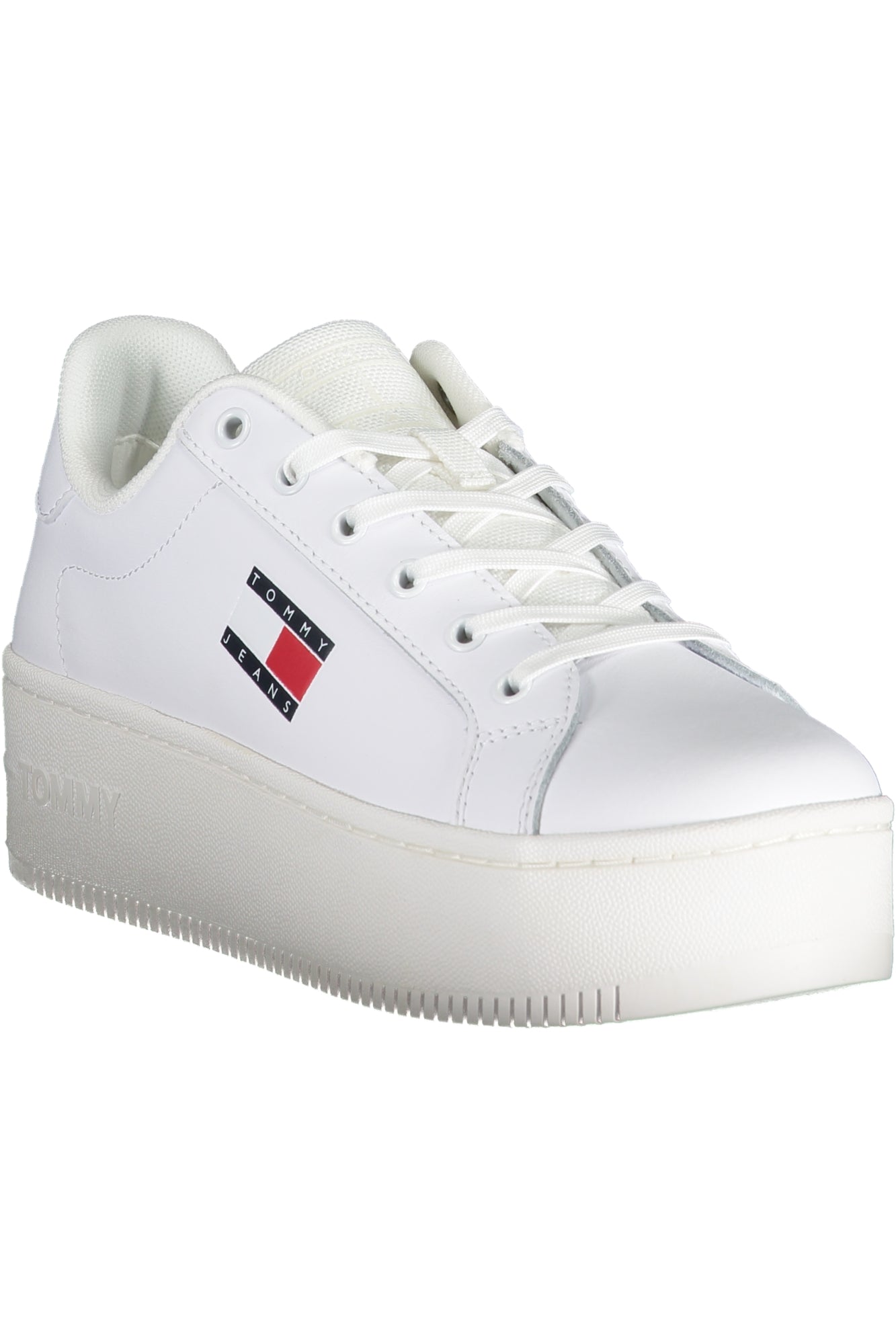 TOMMY HILFIGER WHITE WOMEN'S SPORTS SHOES-2